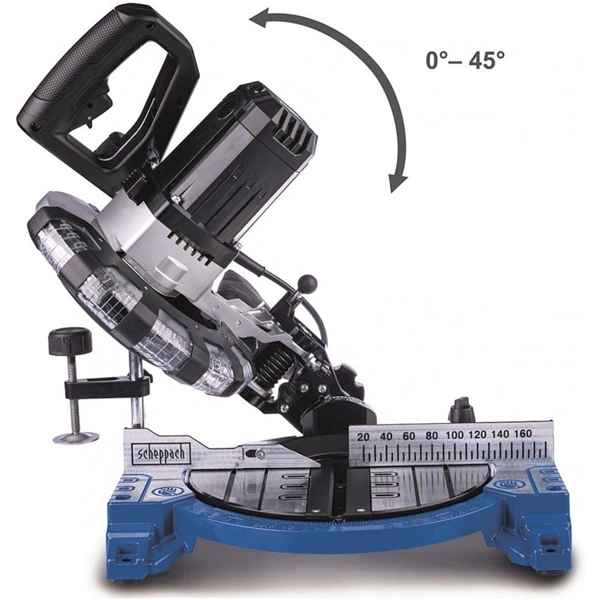 Scheppach HM 210 L - gérvágó fűrész lézerrel