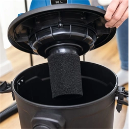 Scheppach VC 16 16 L-es száraz/nedves porszívó