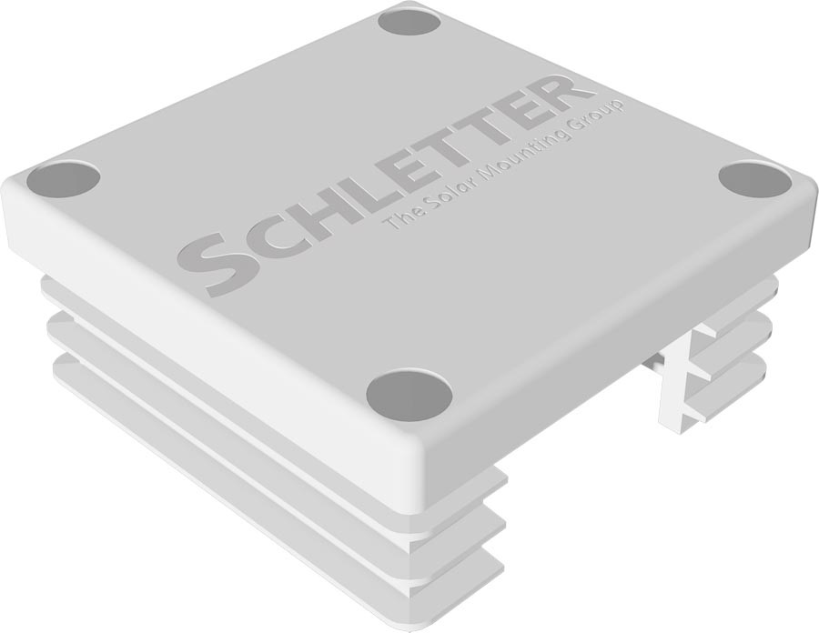 Schletter 129011-000 Solo műanyag záró kupak