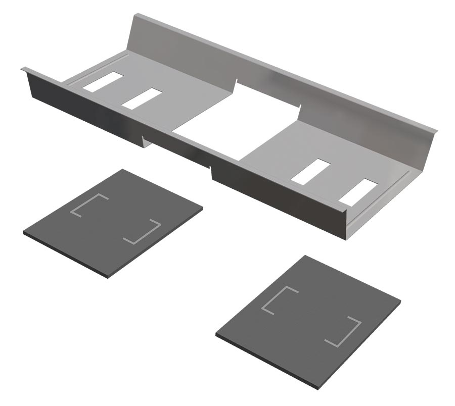 Schletter 169017-000 Flat Grid sínhez ballasztkád