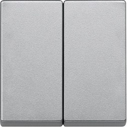 Schneider MTN433560 MERTEN System-M alumínium dupla billentyű
