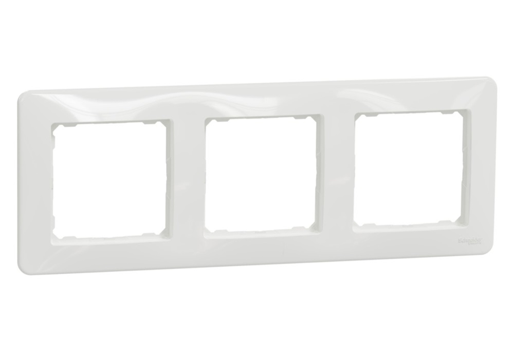 Schneider SDD311803 Sedna fehér hármas keret
