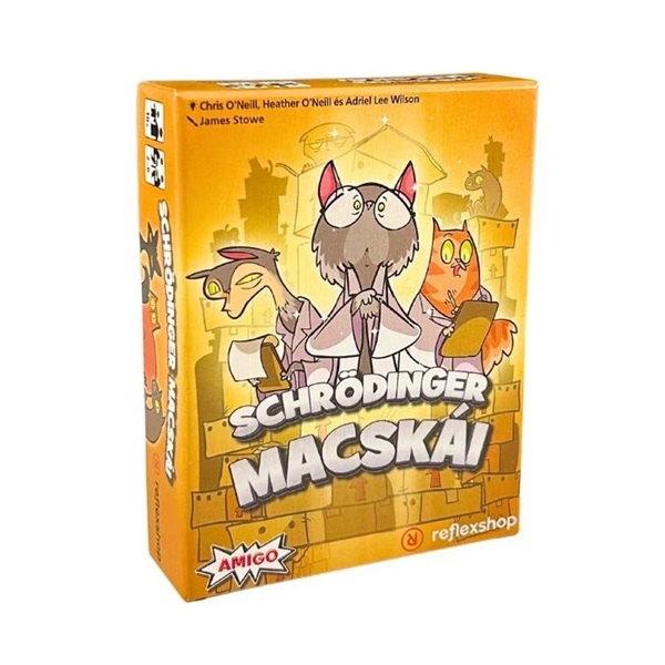 Schrödinger macskái társasjáték