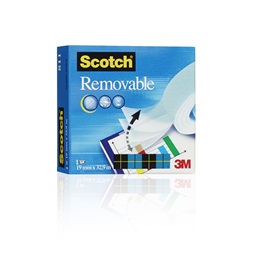 Scotch 811 19mmx33m visszaszedhető ragasztószalag