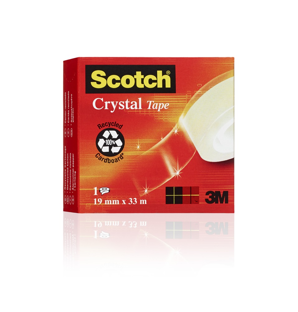 Scotch Crystal Clear 19mmx33m ragasztószalag