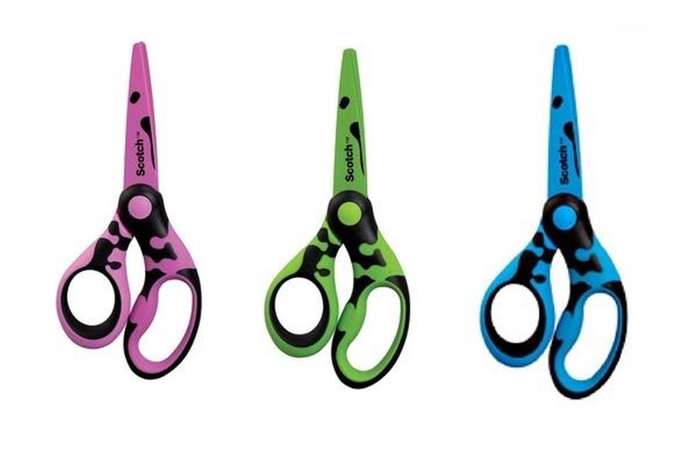 Scotch Kids 156DS-MIX 16cm-es hegyes színes gyermekolló
