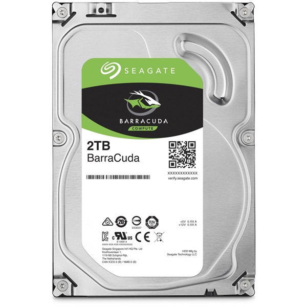 Seagate Barracuda 3,5" 2000GB belső SATAIII 7200RPM 256MB winchester