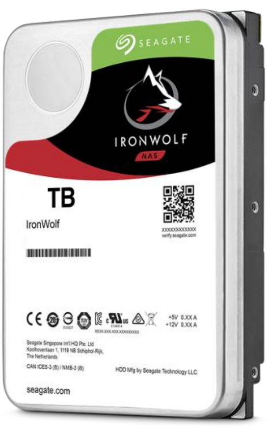 Seagate IronWolf NAS 3,5" 4000GB belső SATAIII 7200RPM 256MB winchester
