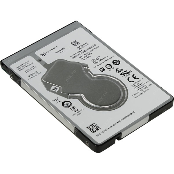 Seagate Mobile 1TB 128MB SATA3 2,5" HDD