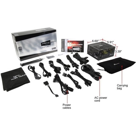 Seasonic Prime Fanless TX-600 ATX silent desktop tápegység 600W 80+ Titanium BOX