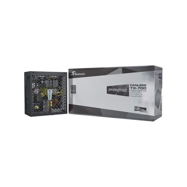 Seasonic Prime Fanless TX-700 ATX silent desktop tápegység 700W 80+ Titanium BOX