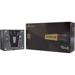 Seasonic Prime GX ATX gaming tápegység 650W 80+ Gold BOX