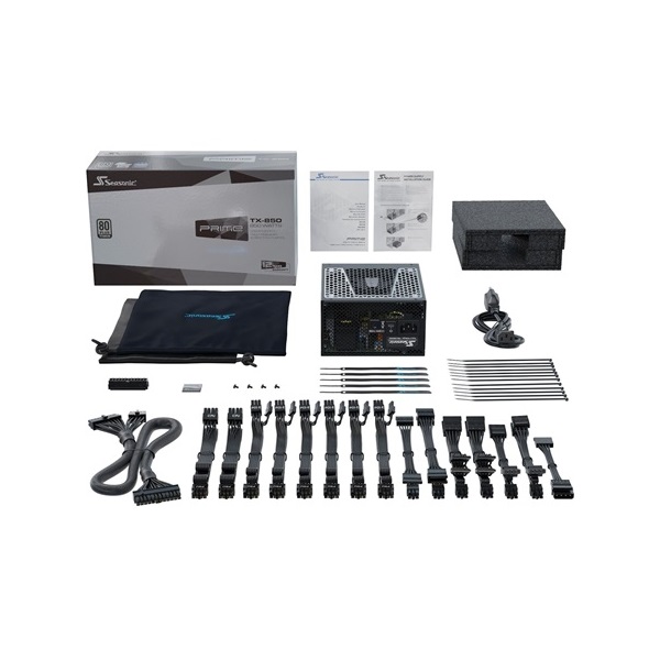 Seasonic Prime TX ATX gaming tápegység 850W 80+ Titanium BOX