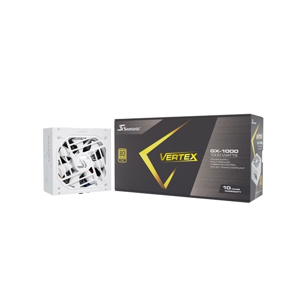 Seasonic Vertex GX White ATX 3.0 ATX desktop tápegység 1000W 80+ Gold BOX