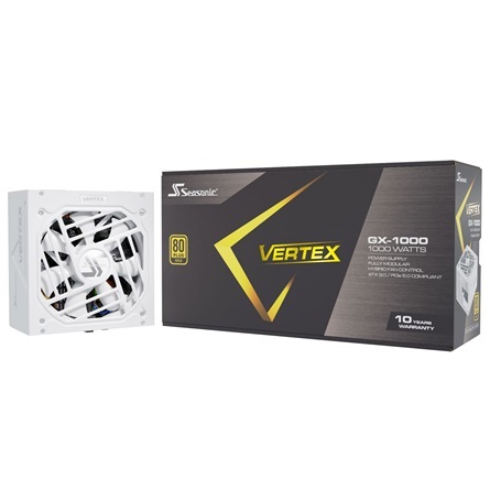 Seasonic Vertex GX White ATX 3.0 ATX desktop tápegység 1000W 80+ Gold BOX