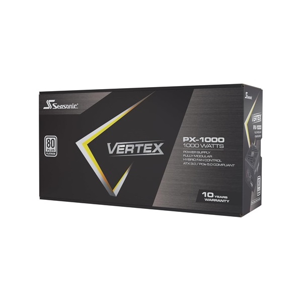 Seasonic Vertex PX ATX desktop tápegység 1000W 80+ Platinum BOX