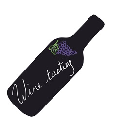 Securit Bottle 30x50cm fekete krétatábla + krétamarker