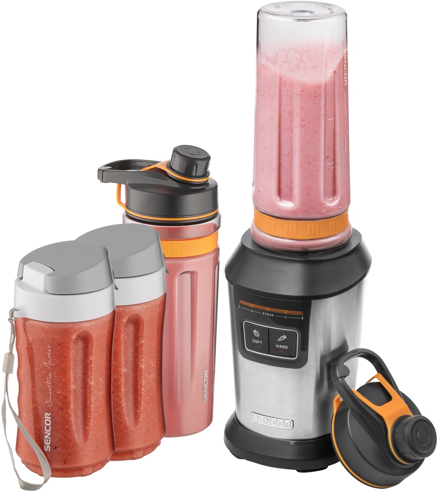 Sencor SBL 7570SS 0,3L+0,6L+0,9L ezüst smoothie készítő