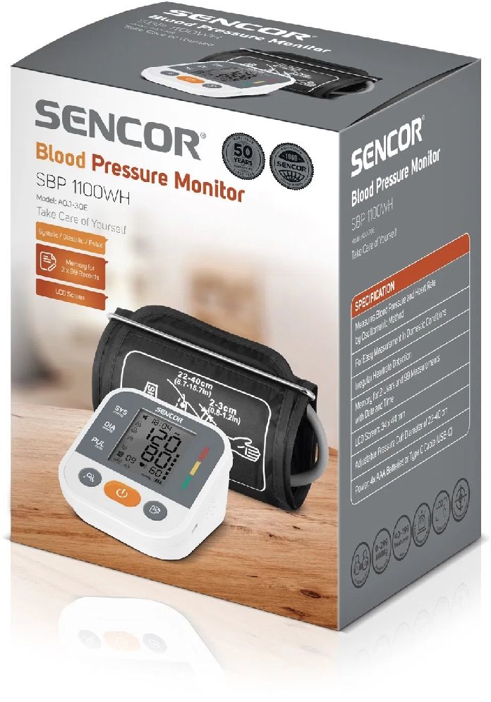 Sencor SBP 1100WH vérnyomásmérő