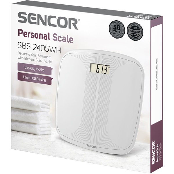 Sencor SBS 2405WH személymérleg