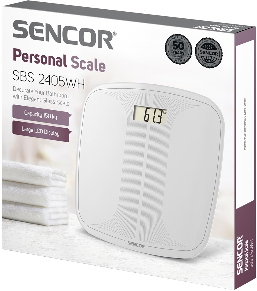 Sencor SBS 2405WH személymérleg