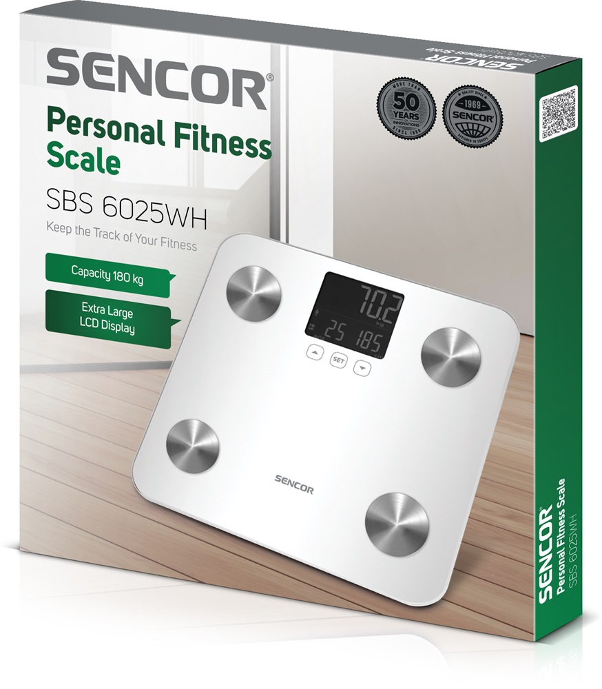 Sencor SBS 6025WH személymérleg