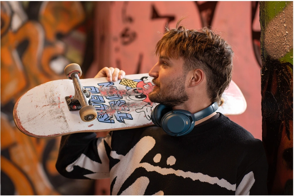 Sencor SEP Corporate ANC kék Bluetooth fejhallgató