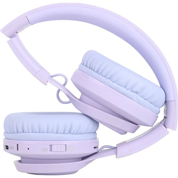 Sencor SEP Frieza Bluetooth lila gyerek fejhallgató