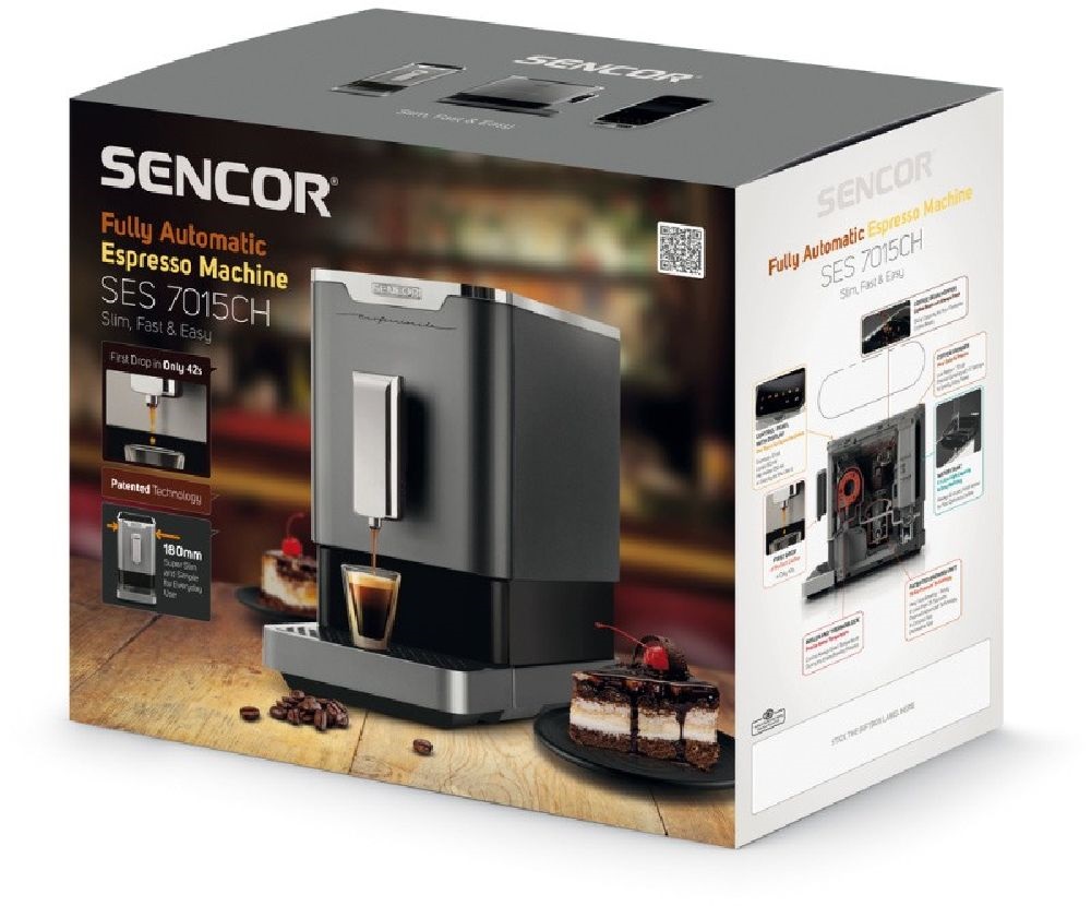 Sencor SES 7015CH fekete automata kávéfőző