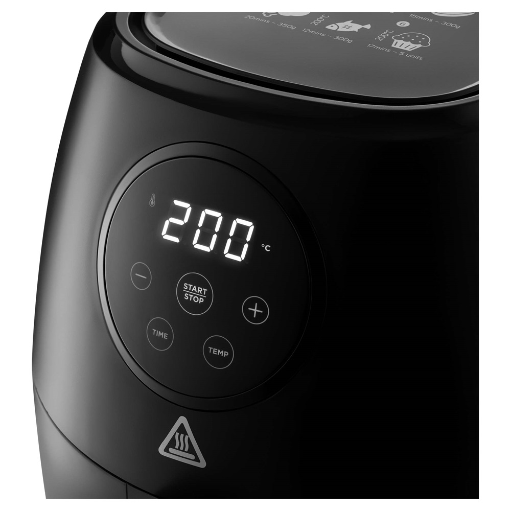 Sencor SFR 5030BK fekete 3,5 L forrólevegős sütő