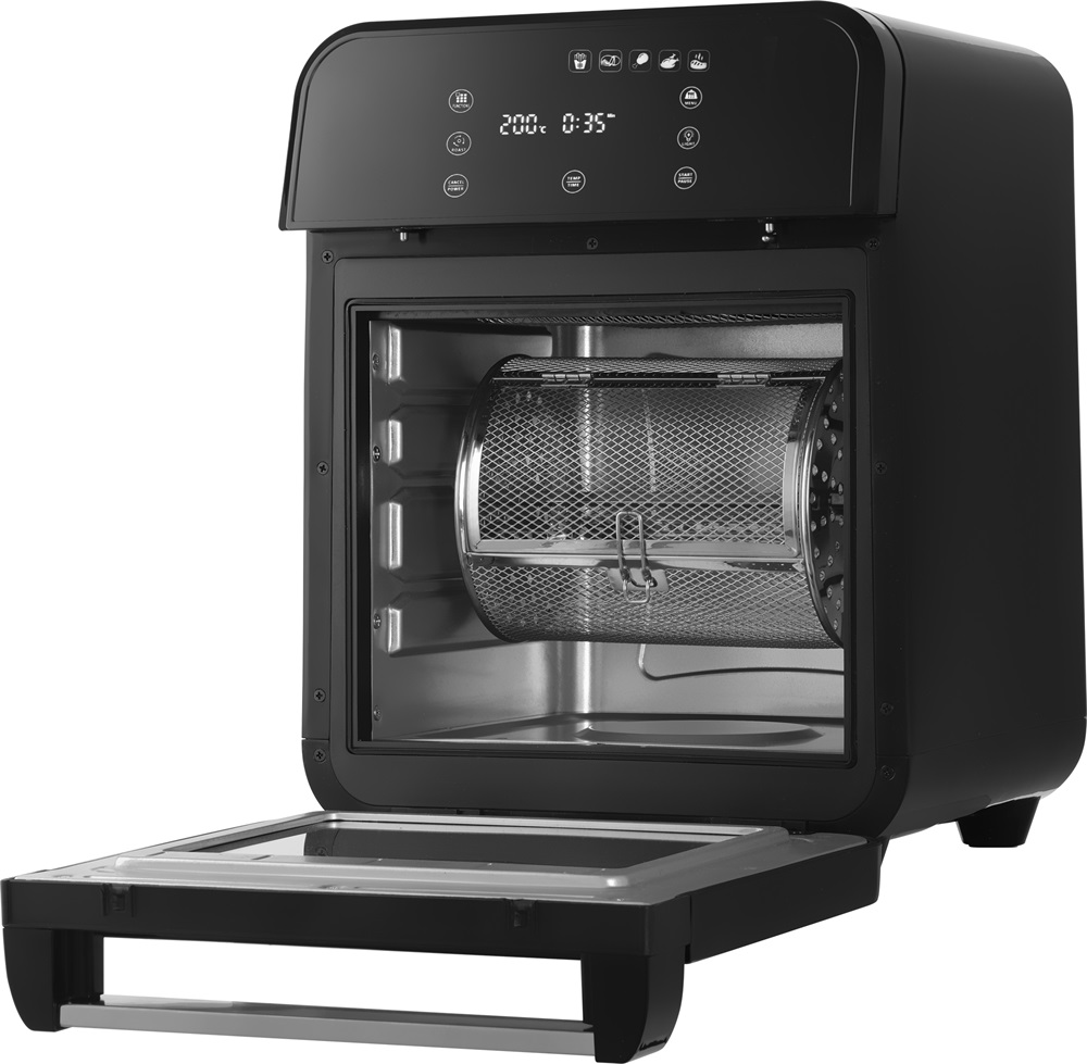 Sencor SFR 5510BK fekete 12 L forrólevegős sütő
