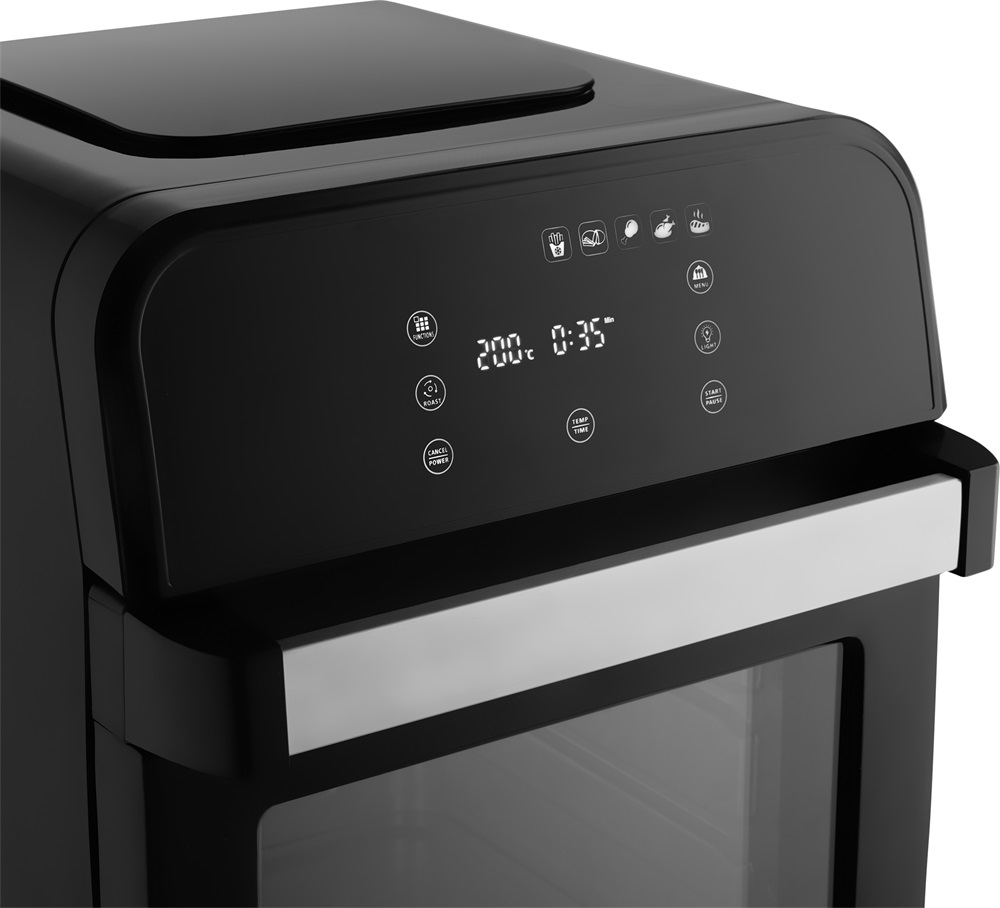 Sencor SFR 5510BK fekete 12 L forrólevegős sütő