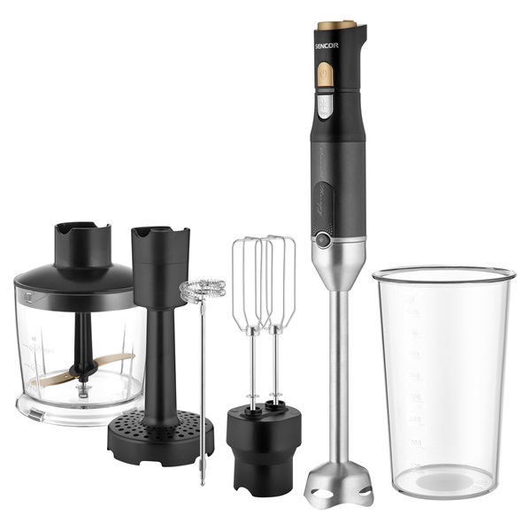 Sencor SHB 6442BK 6in1 fekete botmixer (Újracsomagolt)
