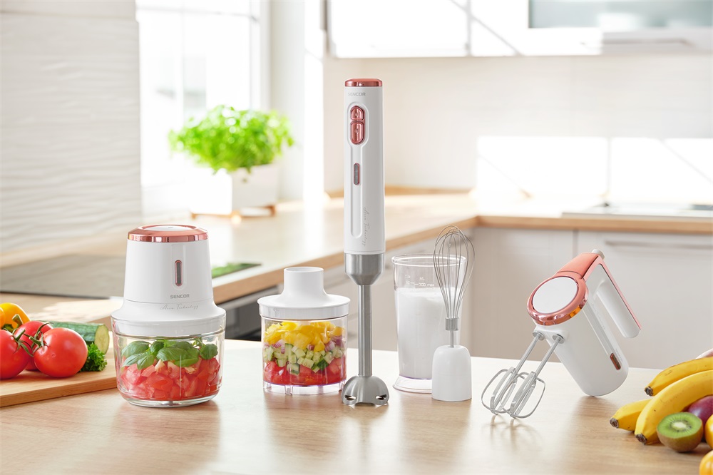 Sencor SHB 9000WH 3in1 fehér akkumulátoros botmixer