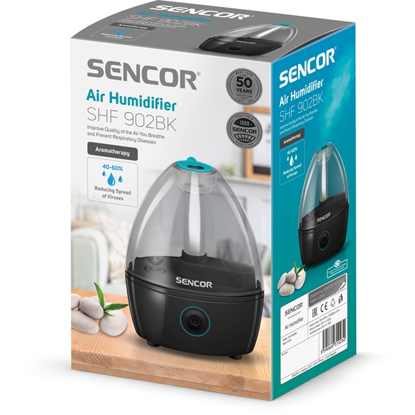 Sencor SHF 902BK fekete mini párásító