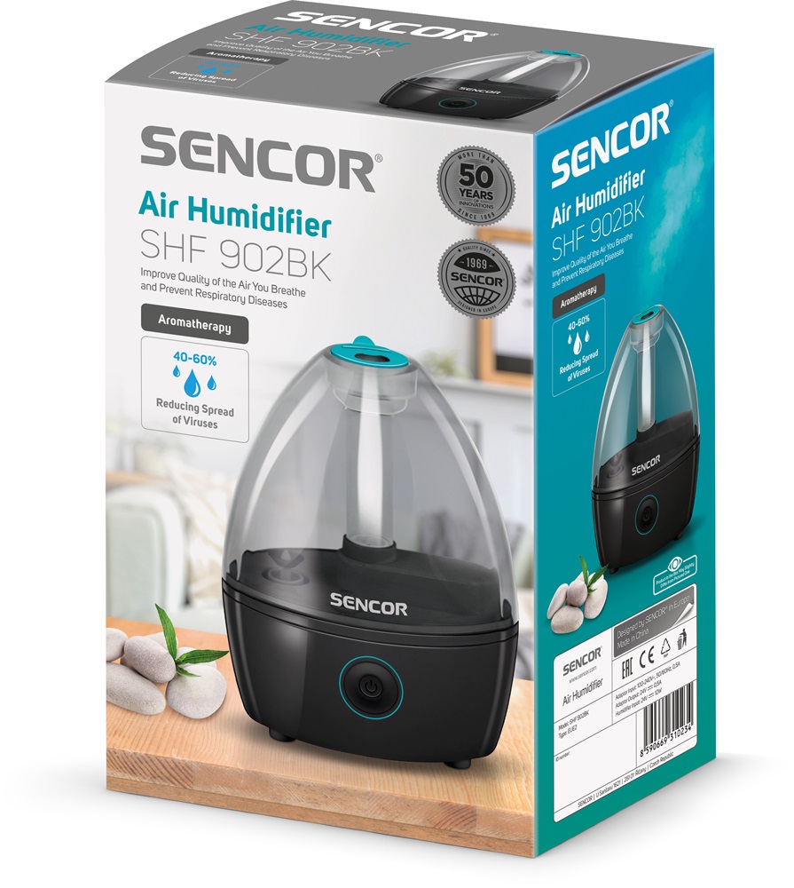 Sencor SHF 902BK fekete mini párásító
