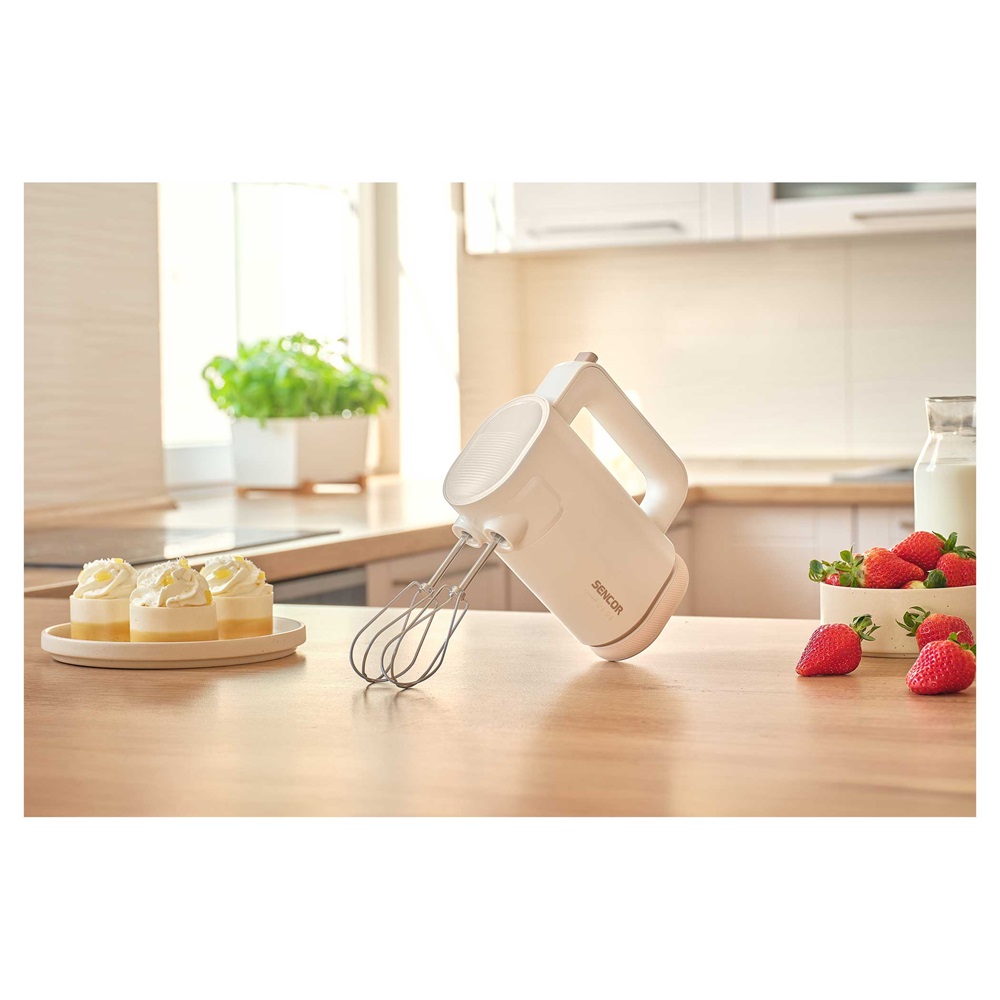 Sencor SHM 9130WH fehér akkumulátoros kézimixer