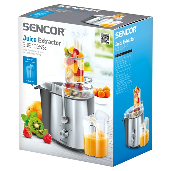 Sencor SJE 1055SS gyümölcscentrifuga (Újszerű)