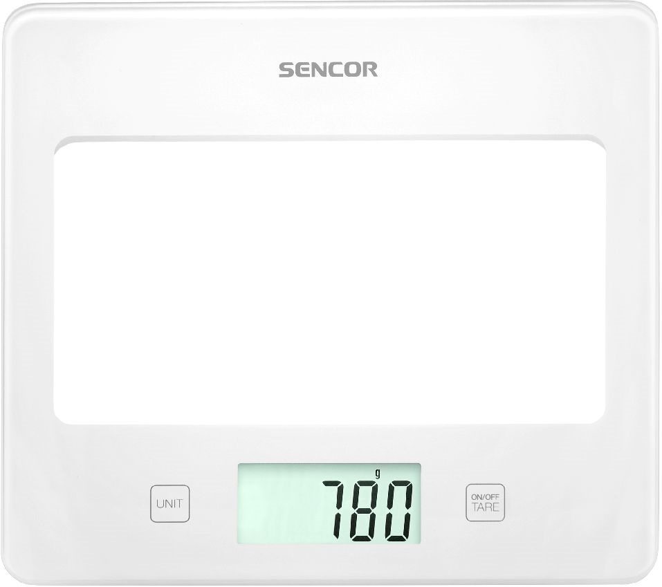 Sencor SKS 5030WH fehér konyhai mérleg