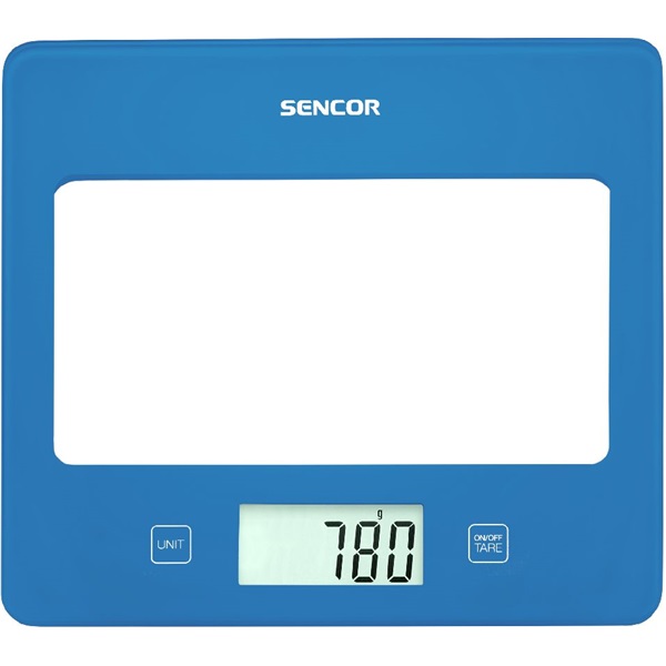 Sencor SKS 5032BL kék konyhai mérleg