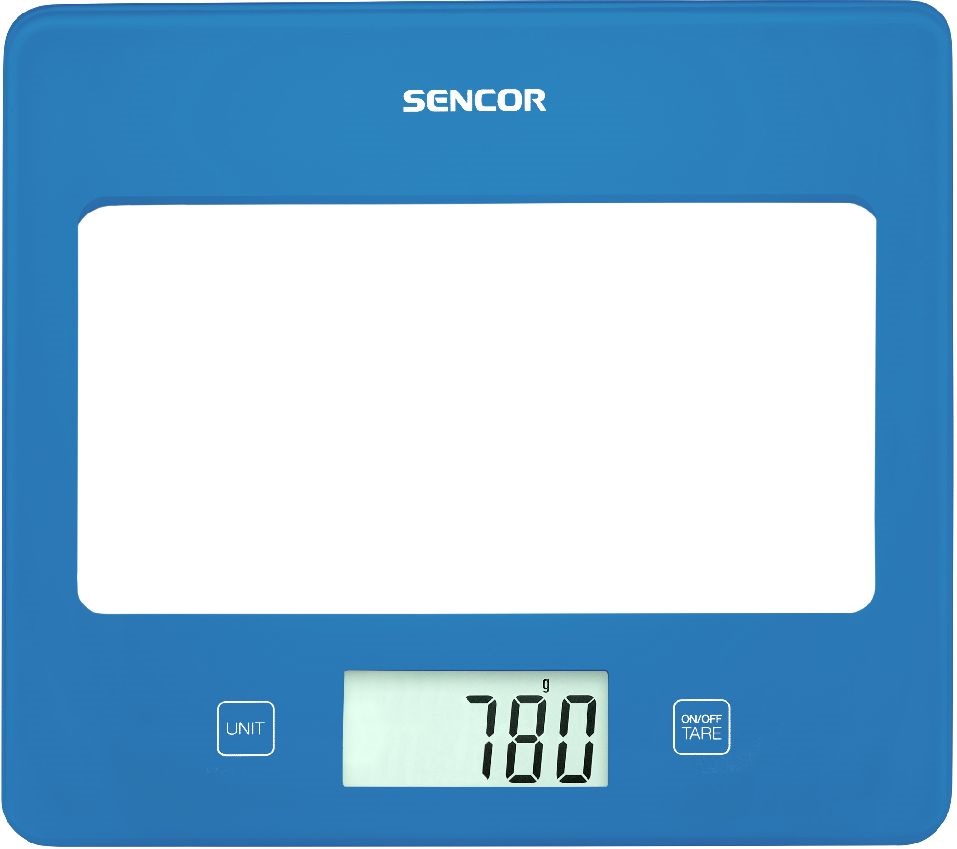 Sencor SKS 5032BL kék konyhai mérleg
