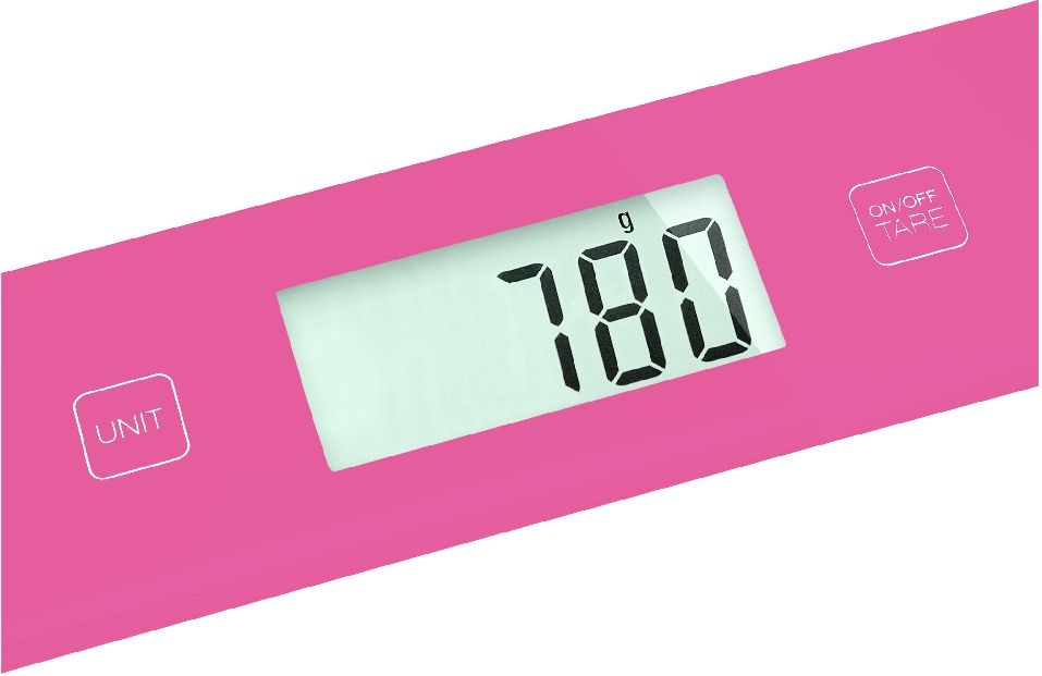 Sencor SKS 5038RS rózsaszín konyhai mérleg