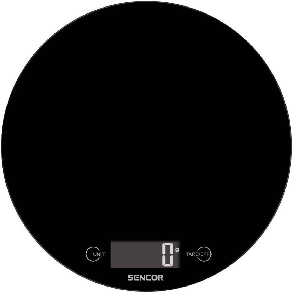 Sencor SKS 5330 fekete konyhai mérleg