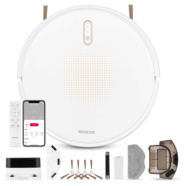 Sencor SRV 4150WH fehér robotporszívó