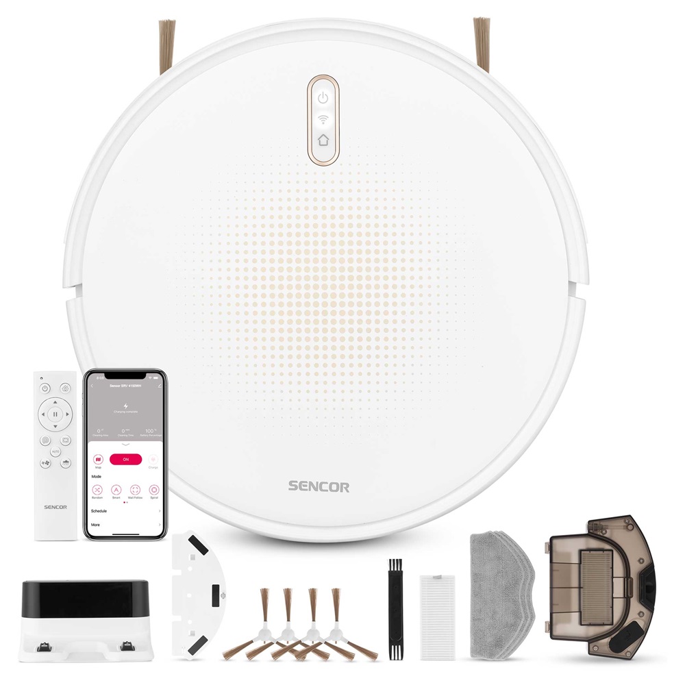 Sencor SRV 4150WH fehér robotporszívó