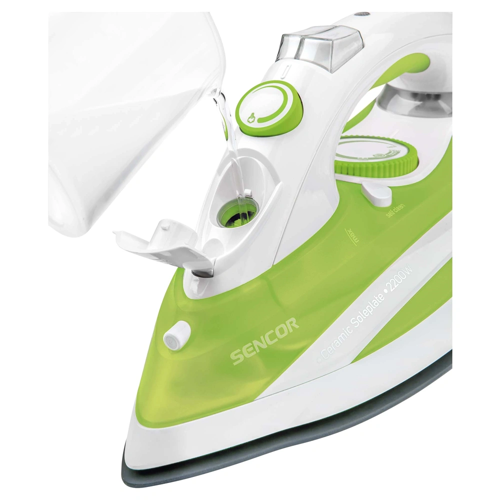 Sencor SSI 8440GR zöld-fehér gőzölős vasaló