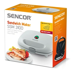 Sencor SSM 3100 fehér szendvicssütő