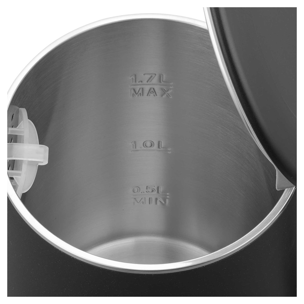 Sencor SWK 0610BK 1,7L-es fekete hőfokszabályzós vízforraló