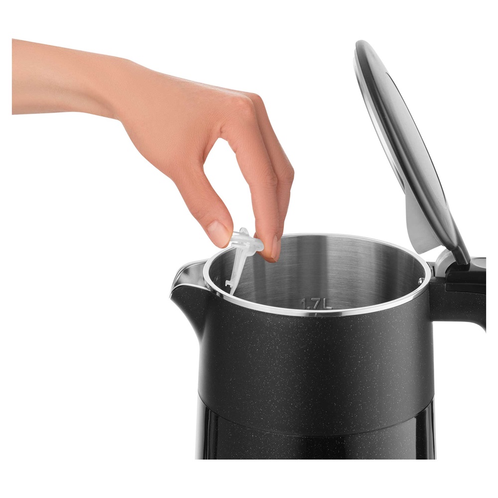 Sencor SWK 0610BK 1,7L-es fekete hőfokszabályzós vízforraló