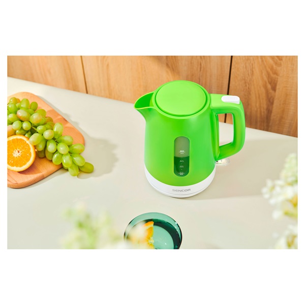 Sencor SWK 1021GR 1,0L-es zöld vízforraló